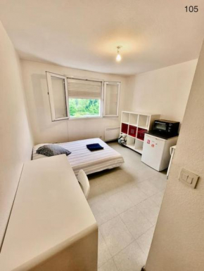 Studio Centré, Calme & Tout Equipé avec Parking Privé Grenoble